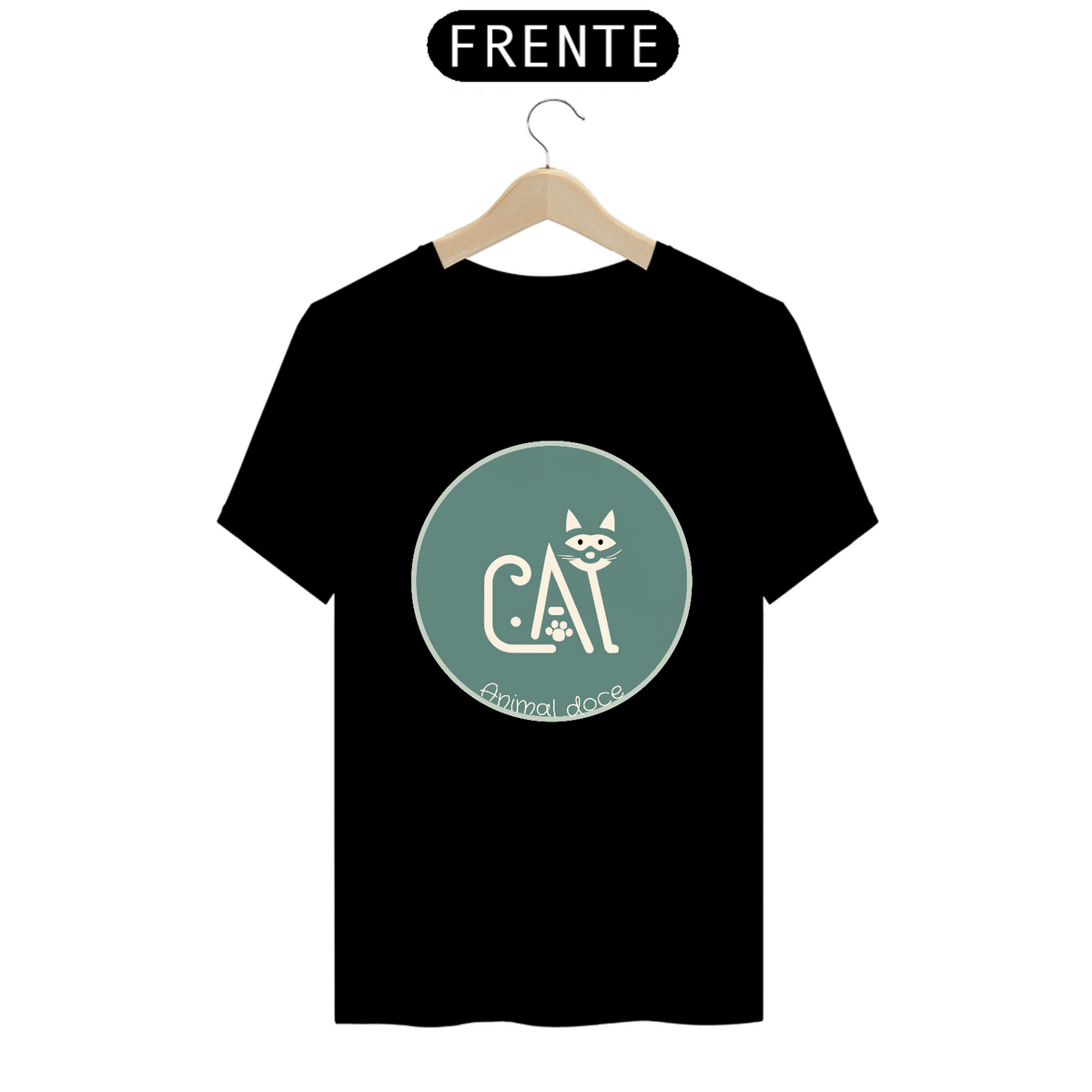 Nome do produto: CAMISETA T-SHIRT PRIME, CAT LETRAS