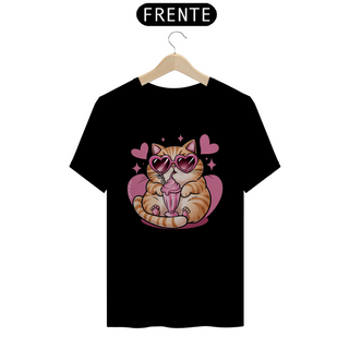 Nome do produtoCAMISETA T-SHIRT PIMA, CAT LOVE