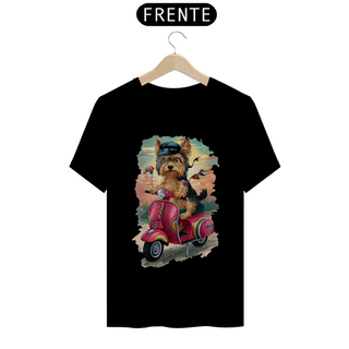 Nome do produtoCAMISETA T-SHIRT PIMA, DOG VESPA YORKSHIRE TERRIER