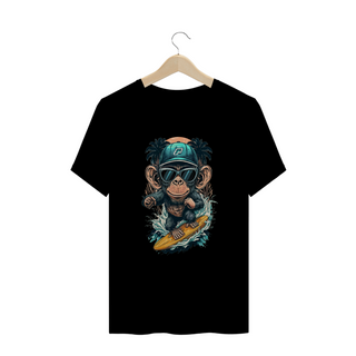 Nome do produtoCAMISETA T-SHIRT PLUS SIZE, SURF MONKEY