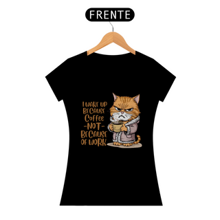 Nome do produtoCAMISETA BABY LONG PRIME, CAT COFFEE