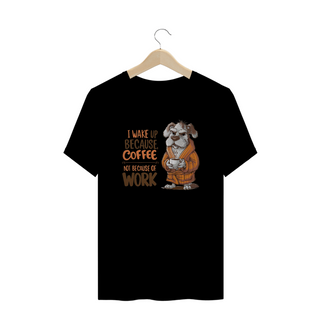 Nome do produtoCAMISETA T-SHIRT PLUS SIZE, DOG COFFEE