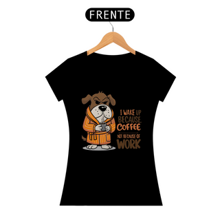 Nome do produtoCAMISETA BABY LONG QUALITY, DOG COFFEE