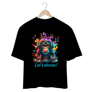 Nome do produtoCAMISETA OVERSIZED, MONKEY LET´S DANCE