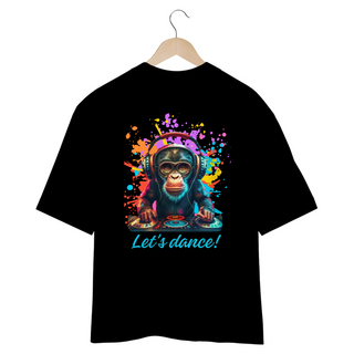 Nome do produtoCAMISETA OVERSIZED COSTAS, MONKEY LET´S DANCE