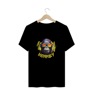 Nome do produtoCAMISETA T-SHIRT PLUS SIZE, MONKEY