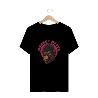 Nome do produtoCAMISETA T-SHIRT PLUS SIZE, MONKEY MUSIC