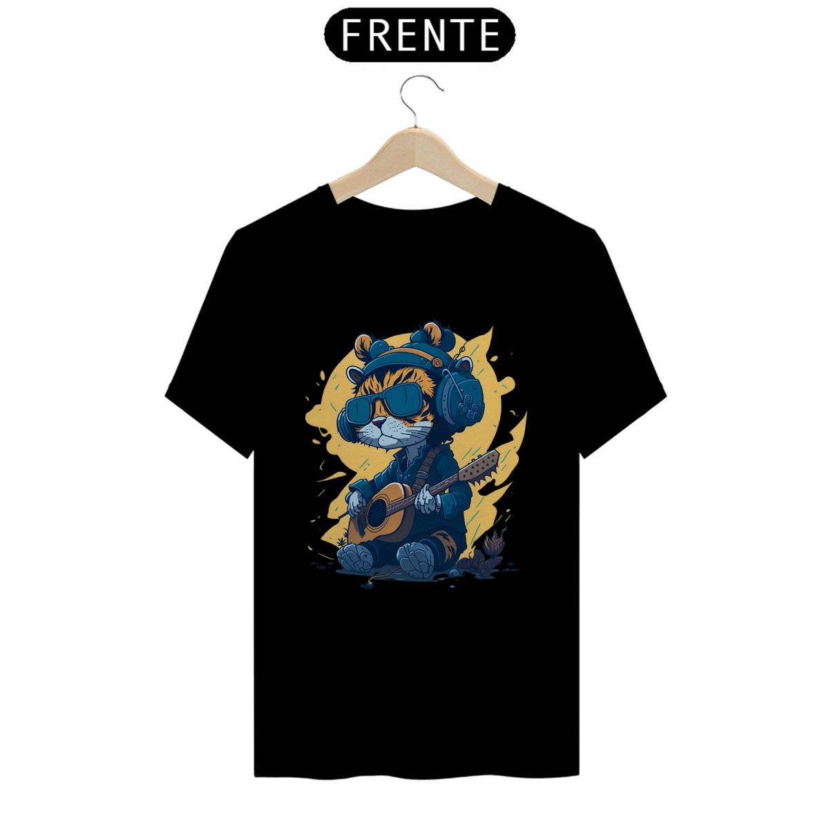 Nome do produto: CAMISETA T-SHIRT PRIME, CAT MUSIC