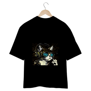 Nome do produtoCAMISETA OVERSIZED COSTAS, CAT MUSIC