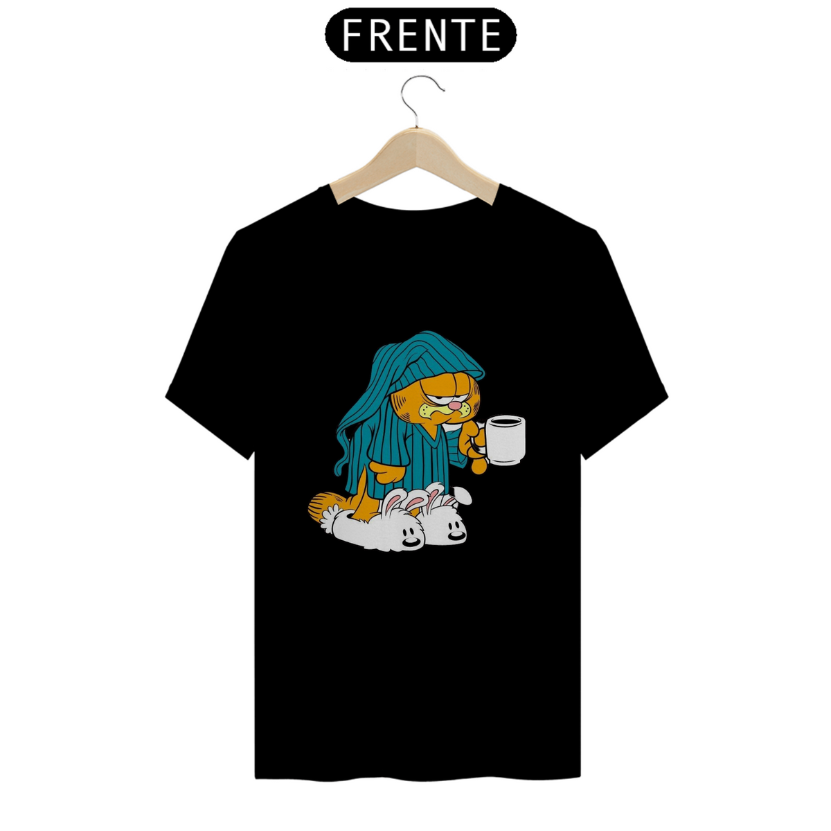 Nome do produto: CAMISETA T-SHIRT PRIME CAT, GARFIELD