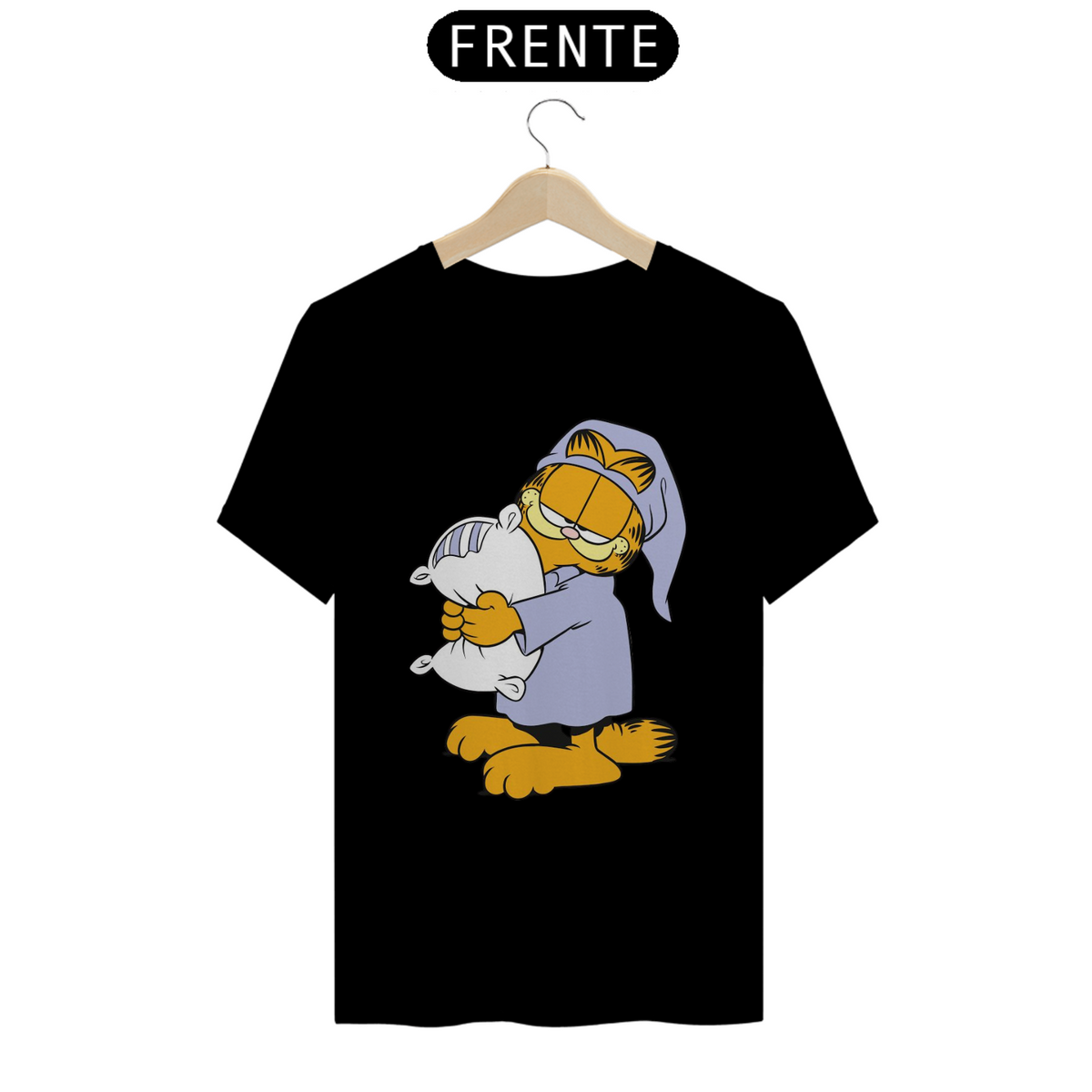 Nome do produto: CAMISETA T-SHIRT PRIME CAT, GARFIELD