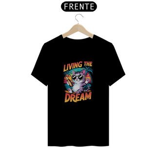 Nome do produtoCAMISETA T-SHIRT PRIME CAT, LIVING THE DREAM