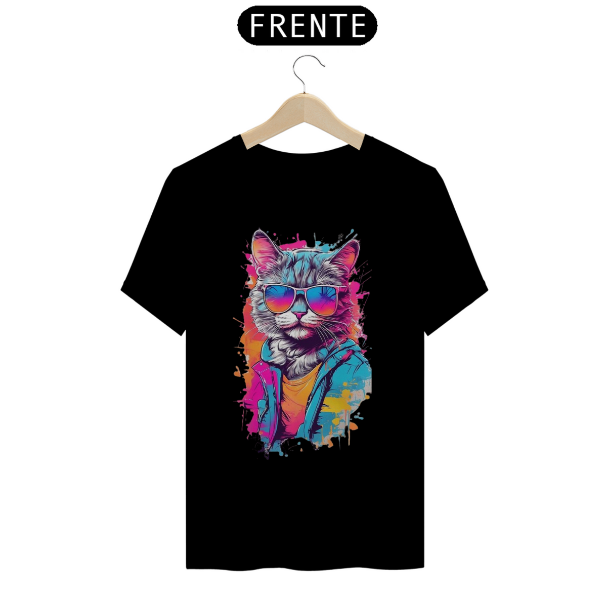 Nome do produto: CAMISETA T-SHIRT PRIME, CAT FASHION