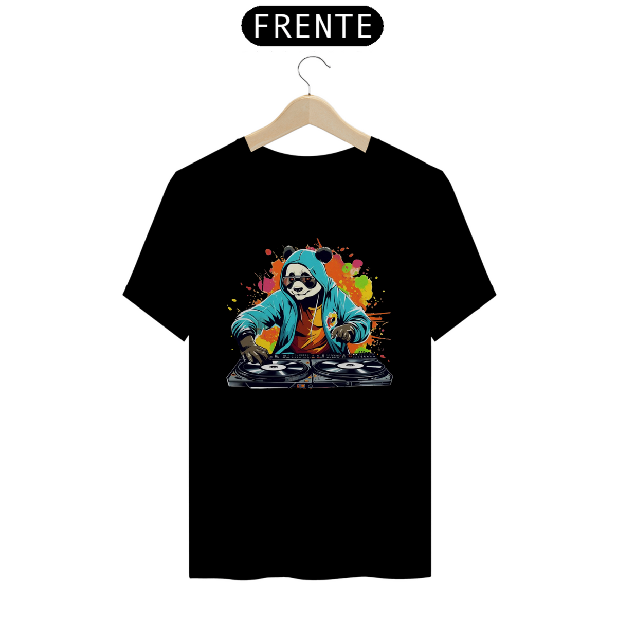 Nome do produto: CAMISETA T-SHIRT PRIME, DJ PANDA