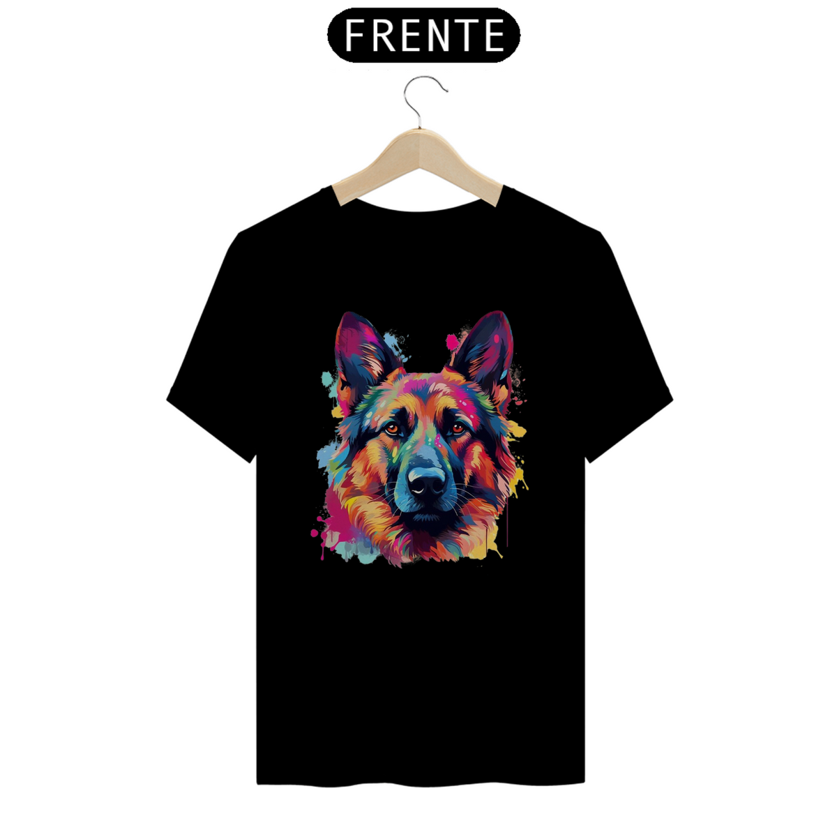 Nome do produto: CAMISETA T-SHIRT PRIME, DOG PASTOR