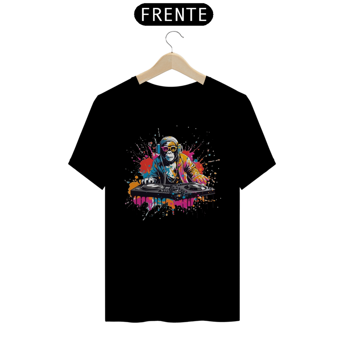 Nome do produto: CAMISETA T-SHIRT PRIME, DJ MONKEY