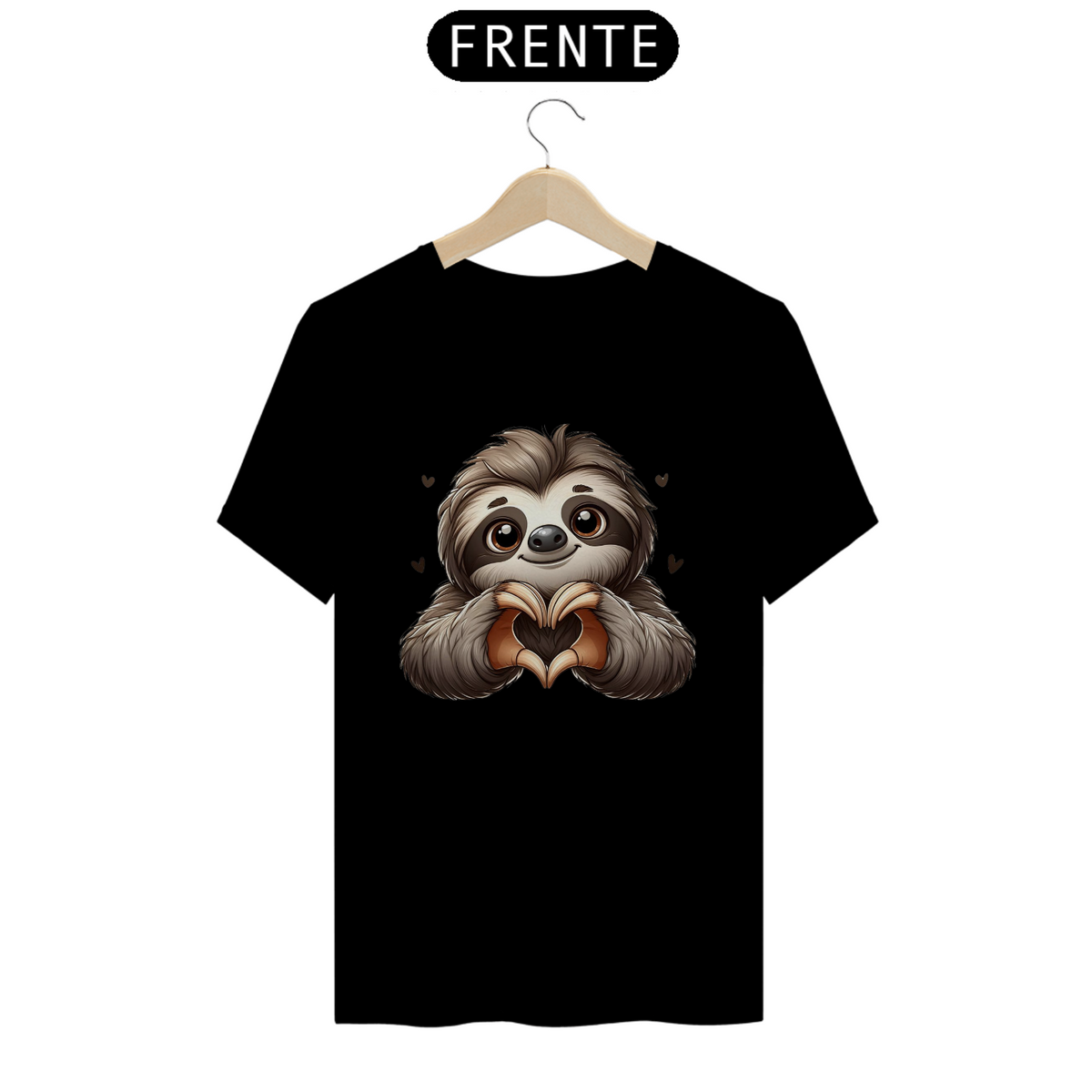 Nome do produto: CAMISETA T-SHIRT PRIME, BICHO PREGUIÇA