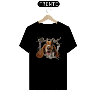 Nome do produtoCAMISETA T-SHIRT PRIME, ESTILO 3D DOG BASSET HOUND