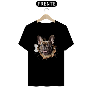 Nome do produtoCAMISETA T-SHIRT PRIME, ESTILO 3D DOG BULDOGUE FRANCÊS  