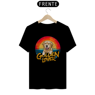 Nome do produtoCAMISETA T-SHIRT PIMA, DOG GOLDEN LOVER