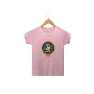 Nome do produtoCAMISETA CLASSIC INFANTIL, ADOPT CAT-2 A 14 ANOS