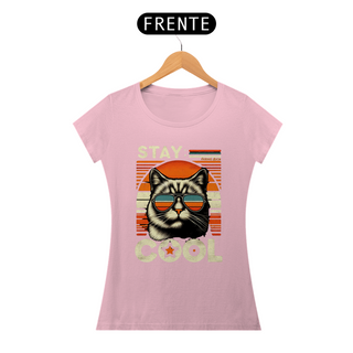 Nome do produtoCAMISETA BABY LONG ALGODÃO PIMA CAT, STAY COOL 