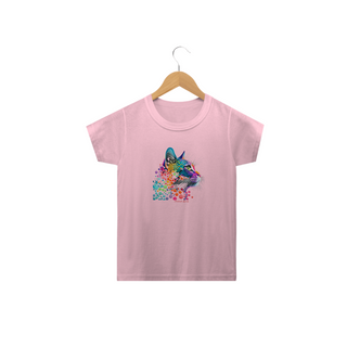 Nome do produtoCAMISETA INFANTIL CLASSIC, COLORFUL CAT-2 A 14 ANOS