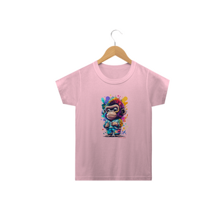 Nome do produtoCAMISETA INFANTIL CLASSIC, KING MONKEY-2 A 14 ANOS