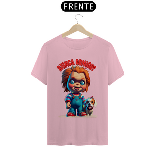 Nome do produtoCAMISETA T-SHIRT CLASSIC DOG, LINHA FILME CHUCKY BRINCA COMIGO