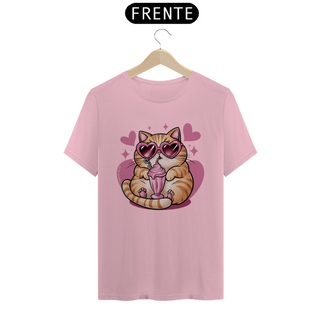 Nome do produtoCAMISETA T-SHIRT PIMA, CAT LOVE