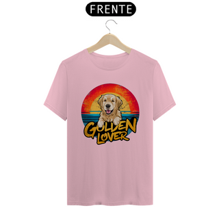 Nome do produtoCAMISETA T-SHIRT PIMA, DOG GOLDEN LOVER