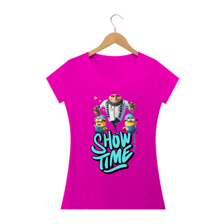 Nome do produtoCAMISETA BABY LONG QUALITY CAT, MEU MALVADO FAVORITO SHOW TIME 