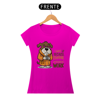 Nome do produtoCAMISETA BABY LONG QUALITY, DOG COFFEE