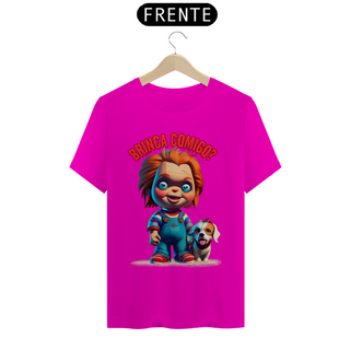 Nome do produtoCAMISETA T-SHIRT CLASSIC DOG, LINHA FILME CHUCKY BRINCA COMIGO