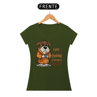 Nome do produtoCAMISETA BABY LONG QUALITY, DOG COFFEE