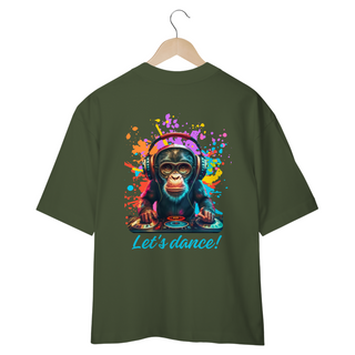 Nome do produtoCAMISETA OVERSIZED COSTAS, MONKEY LET´S DANCE