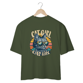 Nome do produtoCAMISETA OVERSIZED, CAT GIRL