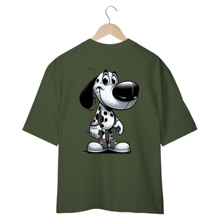 Nome do produtoCAMISETA OVERSIZED COSTAS, DOG DÁLMATA