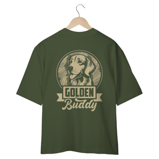 Nome do produtoCAMISETA OVERSIZED COSTAS DOG, GOLDEN BUDDY