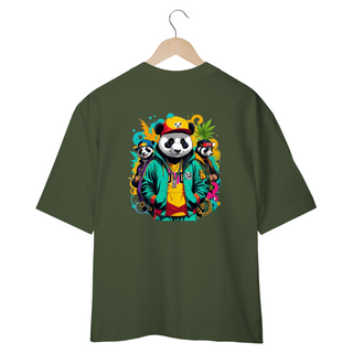 Nome do produtoCAMISETA OVERSIZED, PANDA