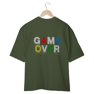 Nome do produtoCAMISETA OVERSIZED COSTAS, GAME OVER