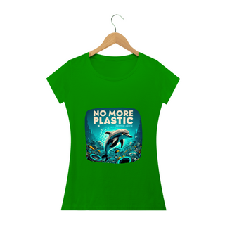 Nome do produtoCAMISETA BABY LONG QUALITY, DOLPHIN  NO MORE PLASTIC