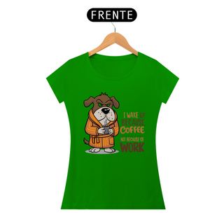 Nome do produtoCAMISETA BABY LONG CLASSIC, DOG COFFEE