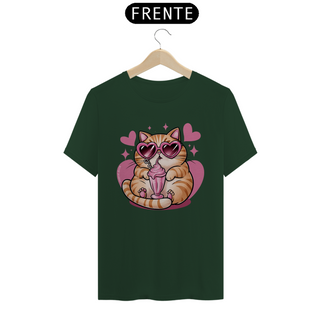 Nome do produtoCAMISETA T-SHIRT PIMA, CAT LOVE