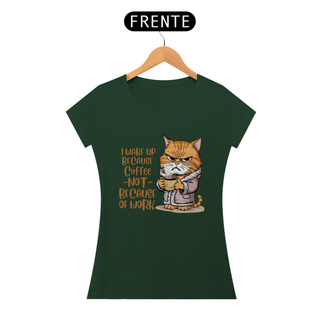 Nome do produtoCAMISETA BABY LONG PIMA, CAT COFFEE