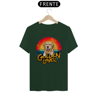 Nome do produtoCAMISETA T-SHIRT PIMA, DOG GOLDEN LOVER