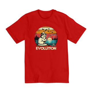 Nome do produtoCAMISETA QUALITY INFANTIL, CAT EVOLUTION-2 A 8 ANOS