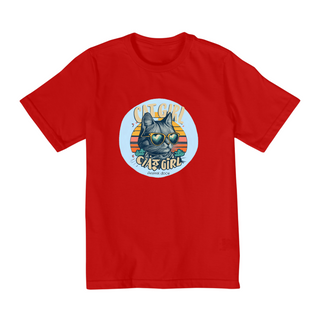 Nome do produtoCAMISETA QUALITY INFANTIL, CAT GIRL-10 A 14 ANOS