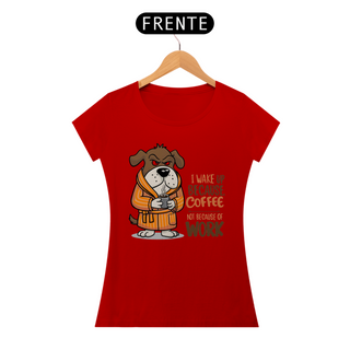 Nome do produtoCAMISETA BABY LONG QUALITY, DOG COFFEE