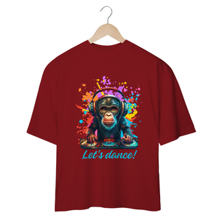 Nome do produtoCAMISETA OVERSIZED, MONKEY LET´S DANCE